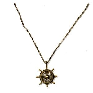 Madewell ship necklace